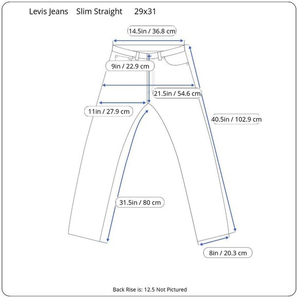 Vintage Levis 514 Mens 29x31 Slim Straight Light Wash 100% Cotton - Picture 3 of 10